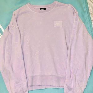 Nike purple crewneck size L